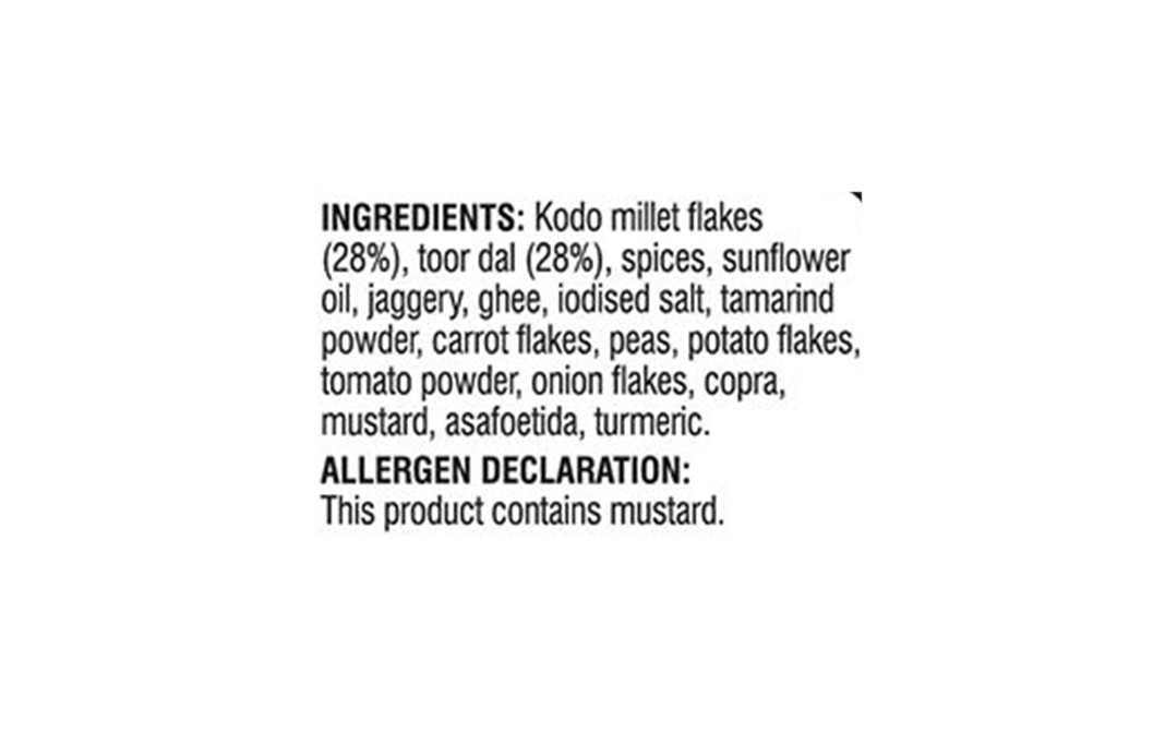 TruMillets Millet Bisibelebath    Pack  180 grams